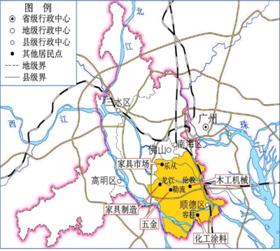 家具产业在顺德的集聚与演进