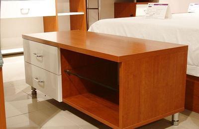 红樱桃木电视柜 诺捷客厅家具的品质之选